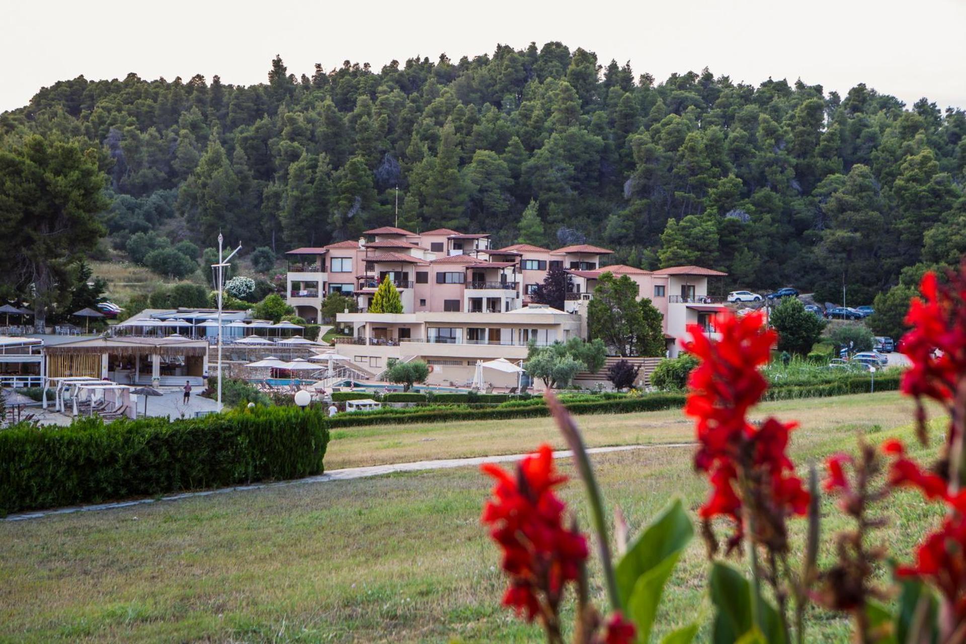 Elani Bay Resort Siviri Buitenkant foto