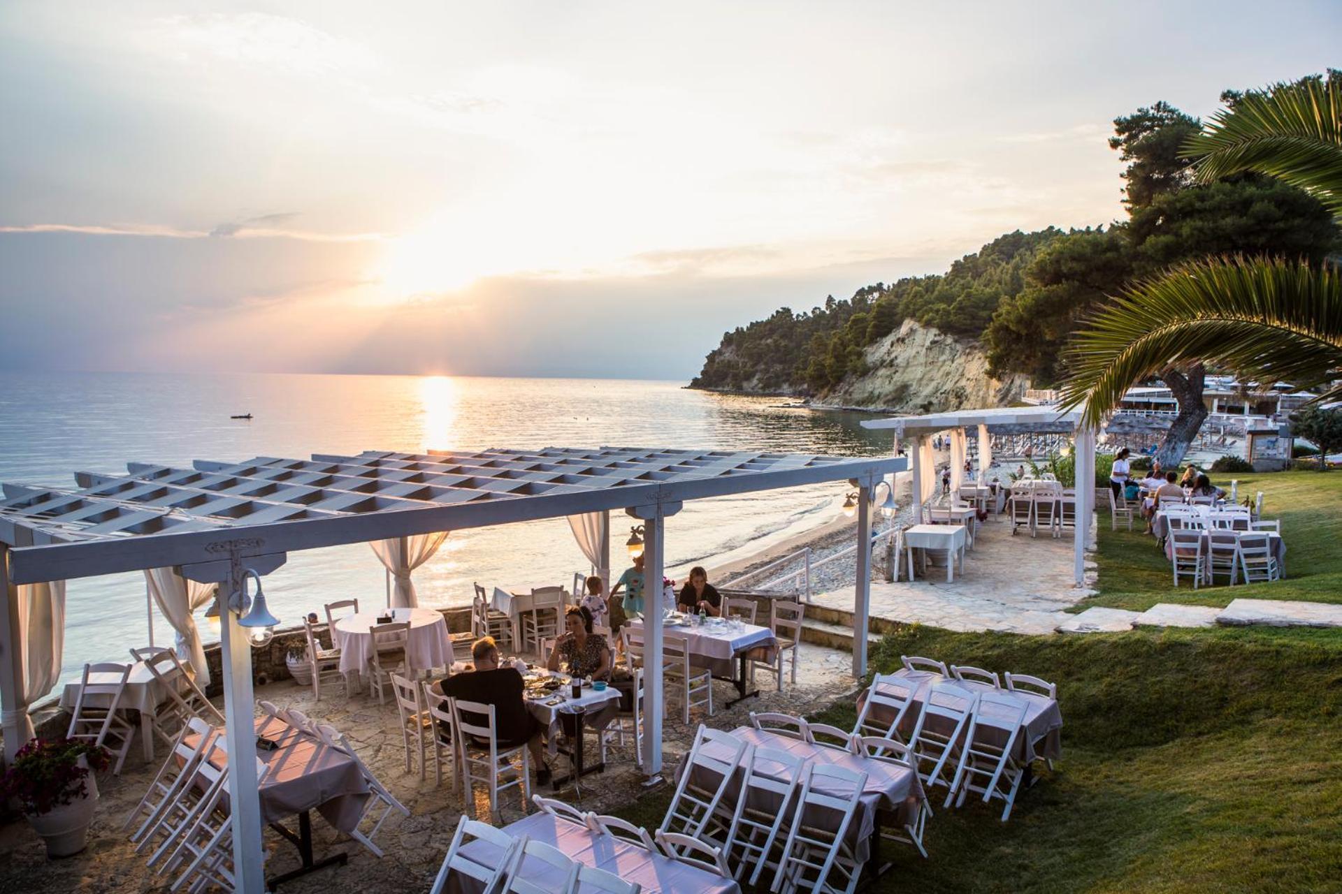 Elani Bay Resort Siviri Buitenkant foto